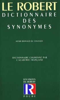 Le dictionnaire des synonymes