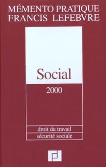 Social 2000 - droit du travail - securite sociale