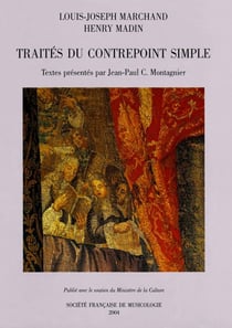 Traités du contrepoint simple