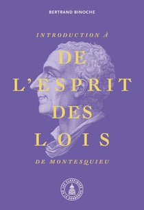 Introduction à De L'Esprit des lois de Montesquieu