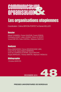 Communication & organisation n.48 : les organisations utopiennes