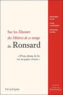 Sur les discours des misères de ce temps de ronsard