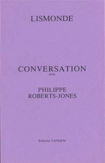 Conversation avec : Philippe Roberts-Jones