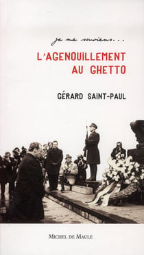 L'agenouillement au ghetto