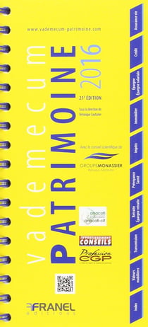 Vademecum : patrimoine (édition 2016)