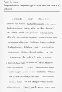Encyclopédie des longs métrages français de fiction - 1929-1979 Tome 5 : du c... de Maryline aux Caves du Majestic