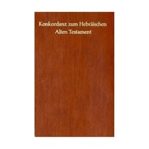 Konkordanz zum hebraïschen - alten testament