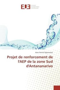 Projet de renforcement de l'AeP de la zone Sud d'Antananarivo