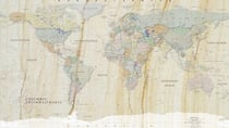 Monde antique 97 cm x 56 cm