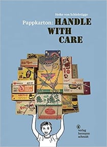 Pappkarton handle with care