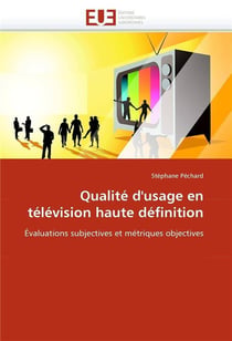 Qualite d'usage en television haute definition
