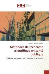 Méthodes de recherche scientifique en santé publique