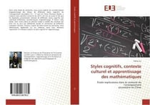 Styles cognitifs, contexte culturel et apprentissage des mathematiques