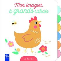 Mon imagier à grands rabats : La ferme