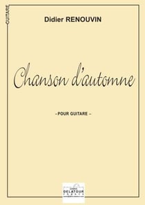 Chanson d'automne pour guitare