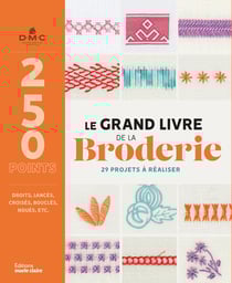 Le grand livre de la broderie - 250 points et 29 modèles de projets créatifs