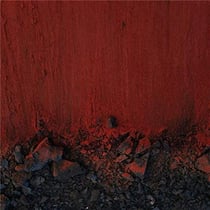 Black in deep red, 2014