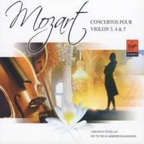 Concerto pour violon n°3, concerto pour violon n°4, concerto pour violon n°5