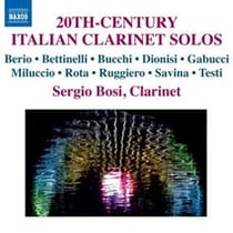 20th-century Italian clarinet solos
