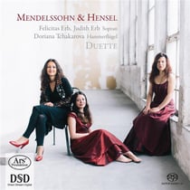 Mendelssohn & Hensel : Intégrale des duos pour voix et piano