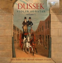 Dussek : Sonates pour violon Vol. 1