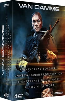 Van Damme - Universal Soldier + Universal Soldier Regeneration + L'empreinte de la mort + Jusqu'à la mort