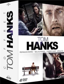 Tom Hanks - Coffret : Pentagon Papers + Seul au monde + Forrest Gump + Apollo 13
