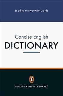 The penguin concise english dictionary                                                                                                                                                                                                                    