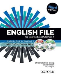 English file 3rd edition pre-intermediate: multipack a with online skills