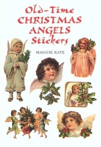Old time christmas angel