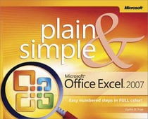 Microsoft office excel 2007 plain and simple