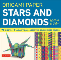 Origami paper - stars and diamonds
