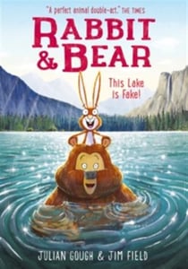 Rabbit and bear: this lake is fake!