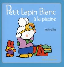 Petit lapin blanc - à la piscine