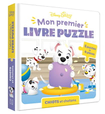 Mon premier livre puzzle : Disney Baby : chiots et chatons