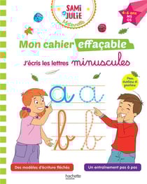 Mon cahier effaçable - J'écris les lettres minuscules
