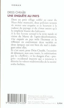 Une enquête au pays