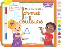 Les livres-ardoises : mes premières formes et couleurs - à partir de 3 ans (édition 2023)