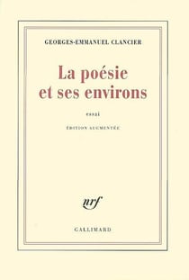 La poésie et ses environs