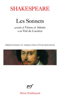 Les sonnets : Vénus et Adonis