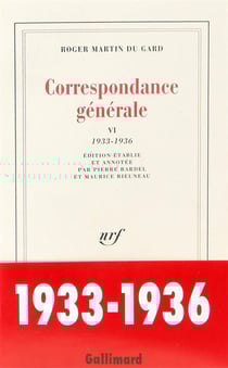 Correspondance generale - vol06 - 1933-1936