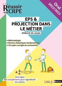 Épreuve orale : EPS & projection dans le métier - Concours 2022 et 2023
