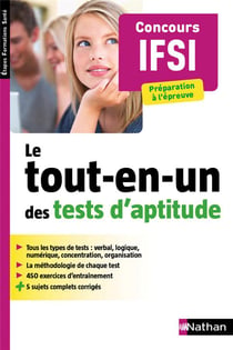 Le Tout En Un Des Tests D’Aptitude : Concours Ifsi