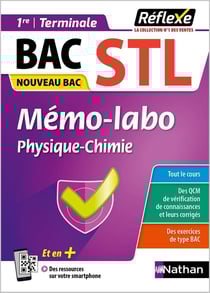 Réflexe Bac Tome 36 : mémo-labo physique-chimie - 1er, terminale - BAC STL (édition 2020)