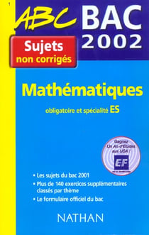Maths es l - non corriges - edition 2002