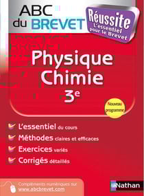 ABC du brevet réussite Tome 307 : physique-chimie - 3ème