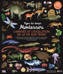 Ligne du temps Montessori : l'arrivée et l'évolution de la vie sur terre