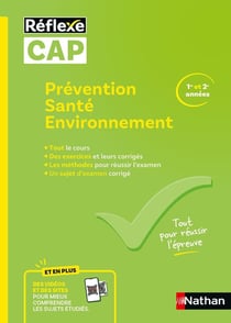 Guide Prévention Santé Environnement - CAP Toutes spécialités - Réflexe - N° 15