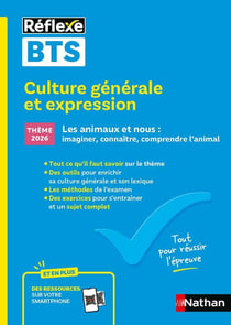 Réflexe BTS : Culture générale et expression - Nouveau thème épreuve 2026 - Toutes filières (édition 2026)