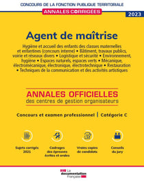 Agent de maîtrise 2023 : concours et examens - catégorie C (édition 2022/2023)